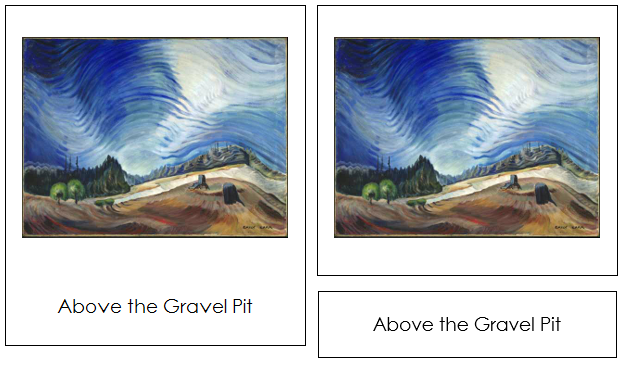 Emily Carr Art Cards - montessori art cards