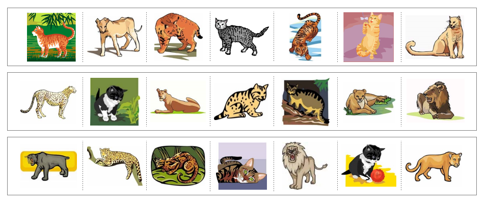 Cat Cutting Work - Montessori Print Shop Digital Download scissor practice