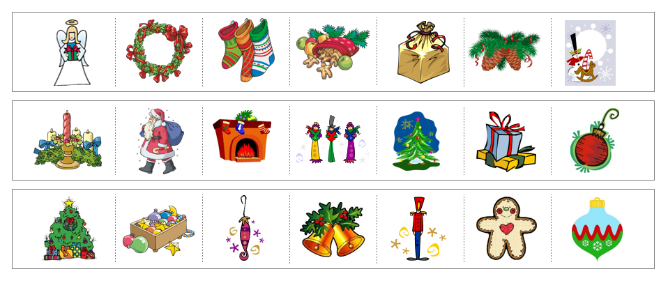 Christmas Cutting Work - Montessori Print Shop Digital Download preschool cutting practice