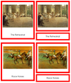 Edgar Degas Art Cards (borders) - Montessori Print Shop