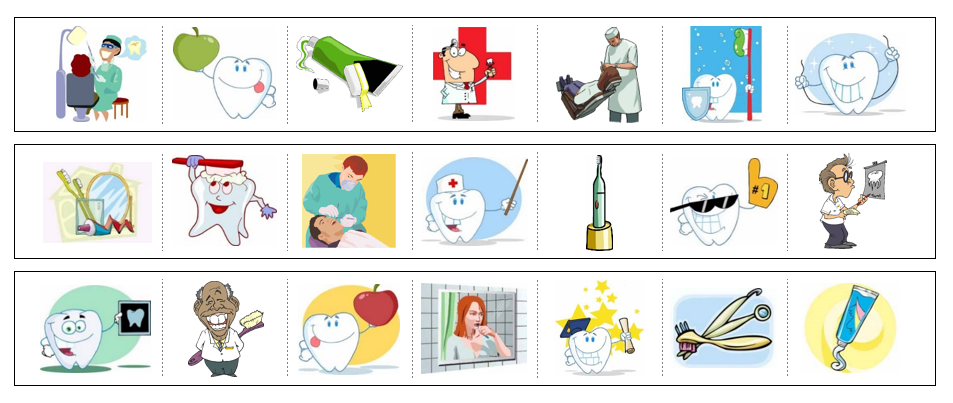 Dental Cutting Work - Montessori Print Shop  preschool cutting practice