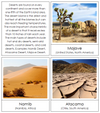 Deserts - Montessori Print Shop - Biomes of the World