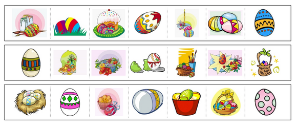 Eggs Cutting Work - Preschool Activity - Montessori Print Shop Digital Download
