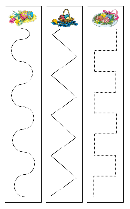 Egg Cutting Work - Montessori Print Shop preschool cutting practice