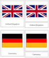 European Flags - Montessori Print Shop continent study