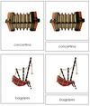 European Musical Instruments - Montessori Print Shop continent study