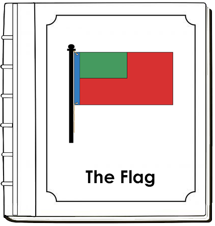 Parts of a Flag Nomenclature Book - Montessori Print Shop Digital Down