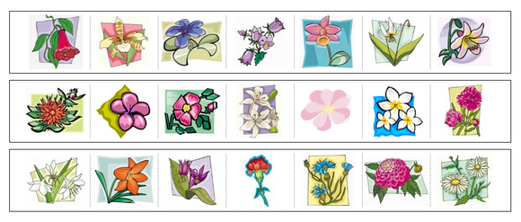 Flowers Cutting Work - Preschool Activity by Montessori Print Shop