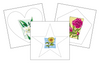 Flower Cutting Work - Montessori Print Shop preschool cutting practice