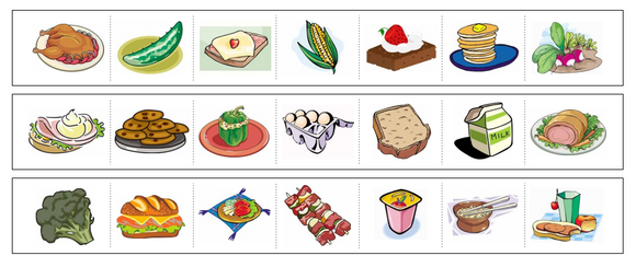 Food Cutting Work - Preschool Activity by Montessori Print Shop