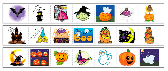 Halloween Cutting Work - Preschool Activity by Montessori Print Shop