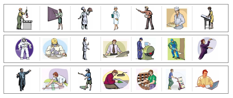 Job Cutting Work - Montessori Print Shop Digital Download preschool cutting practice