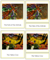 Franz Marc Art Cards (borders) - montessori Print Shop