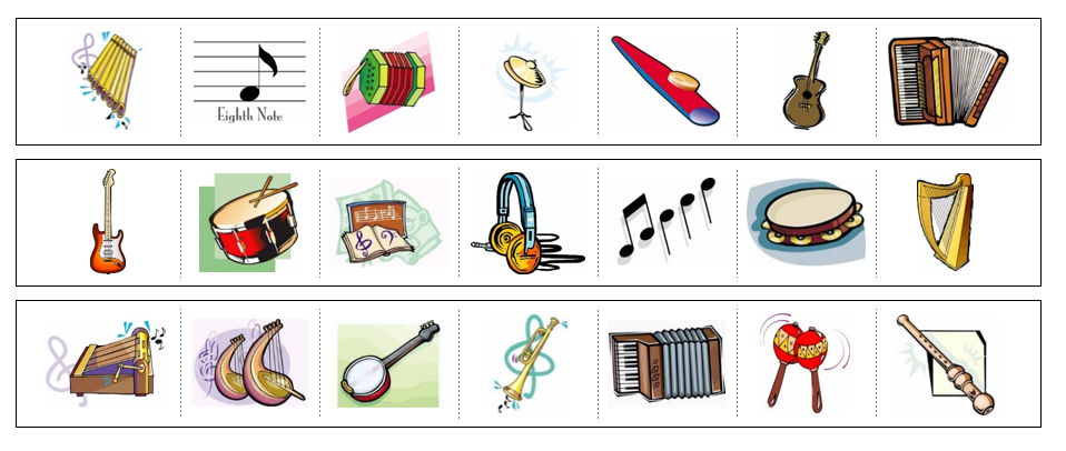 Music Cutting Work - Montessori Print Shop Digital Download preschool cutting practice