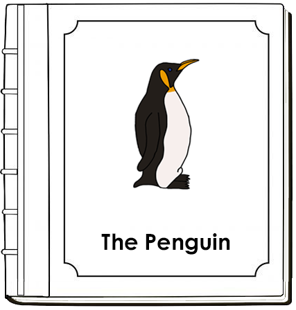 Parts of a Penguin Nomenclature Book - Montessori Print Shop Digital Download