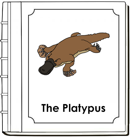 Parts of a Platypus Nomenclature Book - Montessori Print Shop Digital Download