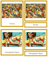 Jackson Pollock Art Cards (borders) - Montessori Print Shop