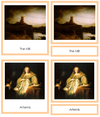 Rembrandt Art Cards (borders) - Montessori Print Shop