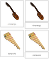 South American Musical Instruments - Montessori Print Shop continent study