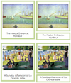 Georges Seurat Art Cards - montessori art materials