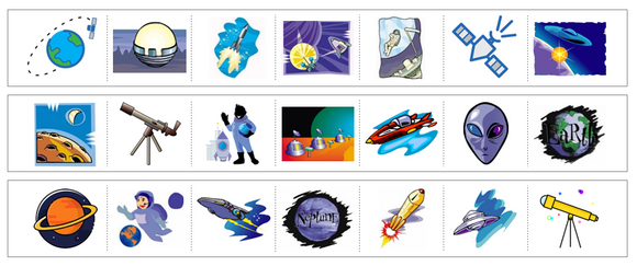 Space Cutting Work - Montessori Print Shop Digital Download preschool activity