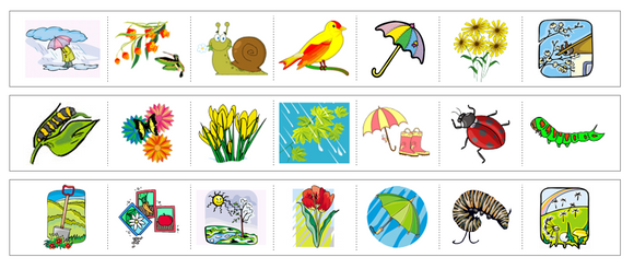 Spring Cutting Work - Preschool Activity by Montessori Print Shop