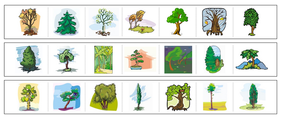 Trees Cutting Work - Preschool Activity by Montessori Print Shop