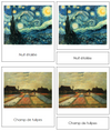 French - Vincent van Gogh Art Cards - Montessori Print Shop