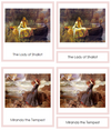 John William Waterhouse Art Cards (borders) - Montessori Print Shop