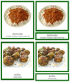 African Food 3-Part Cards - Montessori Print Shop continent study
