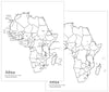 African Capital Cities Map - Montessori Print Shop geography