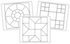 Geometric Art Coloring Patterns (Set 2) - Montessori Print Shop