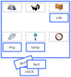 Blue Sheets & Labels (photos) - Montessori Print Shop phonetic language program