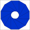 Montessori Constructive Triangles - Blue Design Box - Montessori Print Shop