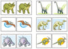 Dinosaur Match-Up & Memory Game - Montessori Print Shop