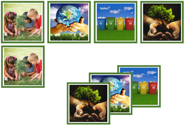 Earth Day matching cards - Montessori Print Shop