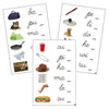 Step 1: Ending Sound Cards (photos) - CURSIVE - Montessori Print Shop phonics lesson