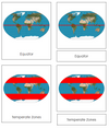 Geographic Coordinate System 3-Part Cards - Montessori Print Shop Geography Lesson