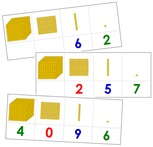 Golden Bead Task Cards - Montessori Print Shop primary math materials
