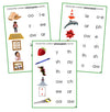 Green Phonogram Sound Choice Cards - Set 2 (photos) - Montessori Print Shop phonogram language program