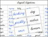 Logical Adjectives (cursive) - Montessori Print Shop Grammar Lesson