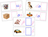 Printable NEW Cursive Moveable Alphabet Sound Cards Bundle pink/blue