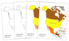 North America Maps and Masters - Montessori Print Shop geography