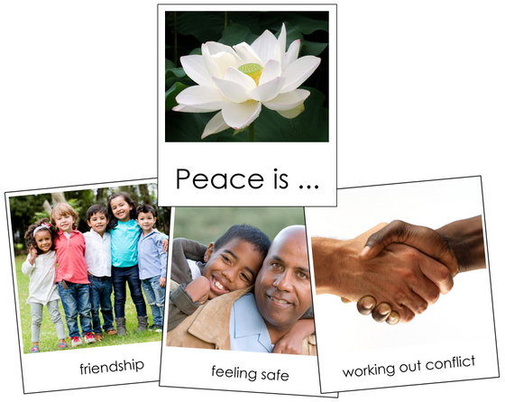 Peace Is ... Montessori Print Shop