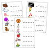 Step 3: Phonogram Spelling Cards - Set 2 - CURSIVE - Montessori Print Shop language lesson