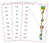 Pink Word & Picture Match - phonetic language cards - Montessori Print Shop