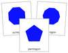 Polygons - Montessori Print Shop geometry cards