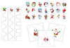 Santa Cutting Work - Preschool Activity by Montessori Print Shop