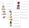 Step 2: Spelling Cards (photos) - CURSIVE - Montessori Print Shop phonics lesson