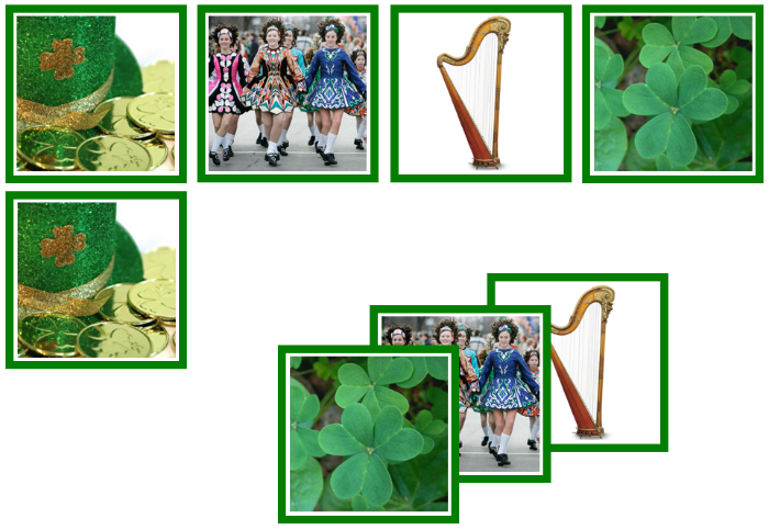 St. Patrick's Day Matching Cards - Montessori Print Shop